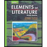 Elements of Literature: 6th Course