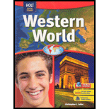Cover of Holt Social Studies: <b>Western World</b> 07 (ISBN 978-0030435980) - 0030435986