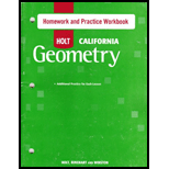 Geometry-Homework and Practice Workbook