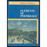 Elements Of Psychology, Text Only