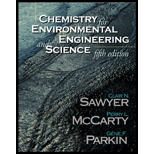 cover of Chemistry for Environmental Engineering (5th edition)