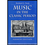 cover of Music in the Classic Period (4th edition)