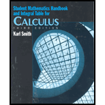 Calculus / Student Math Handbook and Integral Table