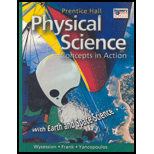 cover of Physical Science: Concepts in Action with Earth and Science