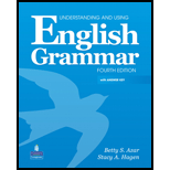 cover of Understanding and Using English Grammar with Answer Key and 2 CD`s (4th edition)