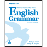 Understanding and Using English-Answer Key