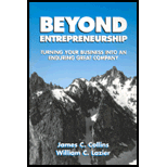 Beyond Entrepreneurship : Turning Your Business into an 