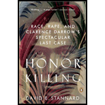 Honor Killing : Race, Rape, and Clarence Darrow's 