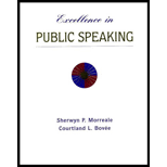 Excellence in Public Speaking Excellence in Public Speaking