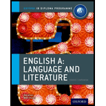 IB English A Language & Literature: Course Book Oxford IB 