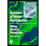 cover of Dynamics of Human Reproduction : Biology, Biometry, Demography