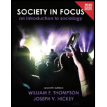 Society In Focus : IntroductionTo Society