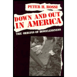 cover of Down and Out in America : The Origins of Homelessness (89 edition)