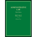 Administrative Law: Hornbook by Alfred Jr. Aman - ISBN 9780314279415