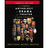 cover of Longman Anthology of Drama and Theater: A Global Perspective, Compact Edition