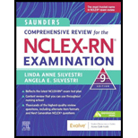 Saunders Comprehensive Review for the NCLEX RN Examination   With Access 9TH 23 Edition, by Linda Anne Silvestri - ISBN 9780323795302