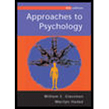 Approaches to Psychology