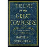 cover of Lives of the Great Composers (3rd edition)