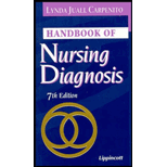 Handbook of Nursing Diagnosis Handbook of Nursing Diagnosis