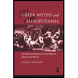 Greek Myths and Mesopotamia Greek Myths and Mesopotamia