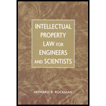 Intellectual Property Law for Engineers and Scientists by Howard B. Rockman - ISBN 9780471449980