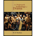 cover of Wadsworth Anthology of Drama (6th edition)