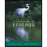cover of Fundamentals of Ecology (5th edition)