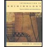 Introduction to Criminology : Theories, Methods, and Criminal Behavior Introduction to Criminology : Theories, Methods, and Criminal Behavior
