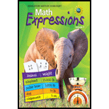 Houghton Mifflin Math Expressions; Student Activity Book 