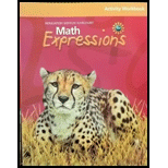 Houghton Mifflin Harcourt Math Expressions : Activity 