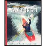 Algebra 1, Grade 9: Mcdougal Littell High School Math