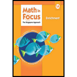 Math In Focus : Singapore Math, 1A-Enrichment