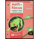 Math In Focus : Singapore Math, 2A-Reteach