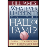 Whatever Happened to the Hall of Fame? : Baseball, 