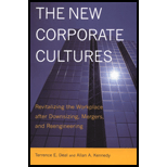 New Corporate Cultures : Revitalizing the Workplace After Downsizing, Mergers, and Reengineering by Terrence E. Deal and Allan A. Kennedy - ISBN 9780738203805