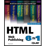 HTML Web Publishing 6-in-1 HTML Web Publishing 6-in-1