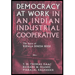 Democracy at Work in an Indian Industrial Cooperative : The 