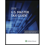 2016 U. S. Master Tax Guide - Package