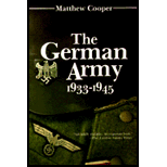 German Army, 1933-1945 : Its Political and Military Failure