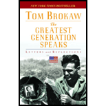 The Greatest Generation Speaks: Letters and Reflections