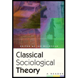 Classical Sociological Theory : A Reader