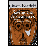 Saving the Appearances : A Study in Idolatry