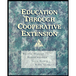 Education Through Cooperative Extension