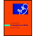 cover of Conception to Birth : Human Reproduction, Genetics, and Development