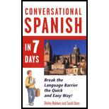 Conversational Spanish in Seven Days Conversational Spanish in Seven Days