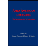 Afro-American Literature : The Reconstruction of Instruction Afro-American Literature : The Reconstruction of Instruction