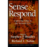 Sense and Respond Sense and Respond