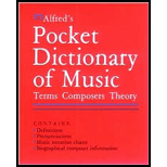 Alfred's Pocket Dictionary of Music