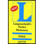 Langenscheidt Pocket Dictionary Polish/English