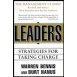 Leaders : Strategies for Taking Charge, Revised